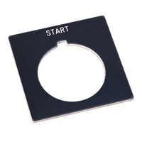 Allen-Bradley 800HW053 Legend Plate for 30mm Push Button