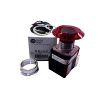 Allen-Bradley 800TFXJQH2RA1 Pushbutton 30mm Red Jumbo Mushroom Cap