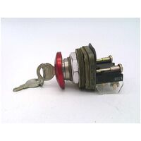 Allen-Bradley 800TE2432M6A Cylinder Lock Push Button
