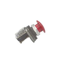 Allen-Bradley 800TD6A Momentary Push Button Mushroom Head Red