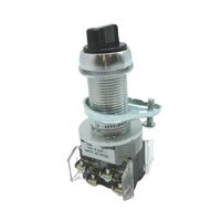 Allen-Bradley 800HJP2KB7AAXX Selector Switch 3 Position Black Knob