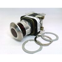 Allen-Bradley 800TFXQ24RA1 Illuminated Push-Pull Mushroom Head Push Button