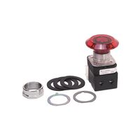 Allen-Bradley 800TFXJQH2RA1 Pushbutton 30mm Red Jumbo Mushroom Cap