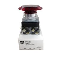 Allen-Bradley 800TFXJEQH2RA1 Jumbo Mushroom Pushbutton with E-Stop
