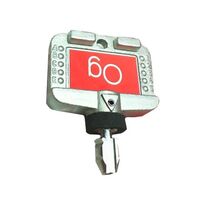 Allen-Bradley 440TAKEYE10OG Trapped Key Interlock Red Standard Key