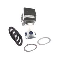 Allen-Bradley 800TCQAH2B 30mm Momentary Pushbutton with LED and Extended Head