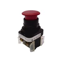 Allen-Bradley 800HFRXT6A5 Push Button 30.5mm Red Non-Illuminated