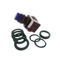 Allen-Bradley 800HCQRTH2B Blue LED Pilot Light 30mm Full Voltage Push to Test