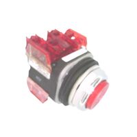 Allen-Bradley 800TCB6A4 Momentary Pushbutton Red Extended Head