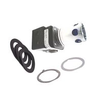 Allen-Bradley 800TCQAH2B 30mm Momentary Pushbutton with LED and Extended Head