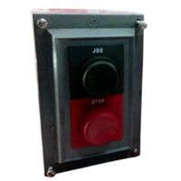 Allen-Bradley 800H2HG4R Push Button Station 30mm 2 Unit