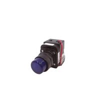 Allen-Bradley 800HCQRTH2B Blue LED Pilot Light 30mm Full Voltage Push to Test