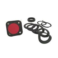 Allen-Bradley 800HAR6D2 Momentary Push Button Red Flush Head