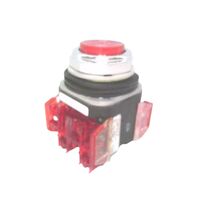 Allen-Bradley 800TCB6A4 Momentary Pushbutton Red Extended Head