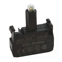 Allen-Bradley 800FQ3R Integrated LED Module Red 24 VAC/DC