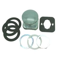 Allen-Bradley 800TD4 Momentary Push Button Mushroom Head Gray