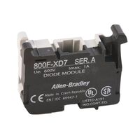 Allen-Bradley 800FXD7 Diode Module for Lamp Checking Circuits