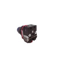 Allen-Bradley 800HCQRTH2B Blue LED Pilot Light 30mm Full Voltage Push to Test