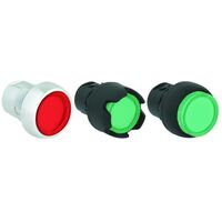 Allen-Bradley 800FPLF4PN7RX01 Illuminated Round Plastic Momentary Push Button