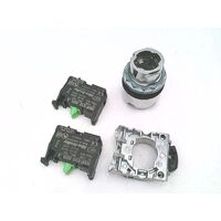 Allen-Bradley 800FMLG3MN3GX20 Illuminated Round Metal Momentary Push Button