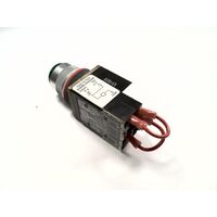 Allen-Bradley 800MRQTL24G Green LED Pilot Light Unit 22.5mm