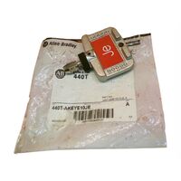 Allen-Bradley 440TAKEYE10JE Trapped Key Interlock Red Standard Key