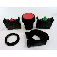 Allen-Bradley 800FPF4PX11 Non-Illuminated Red Momentary Push Button