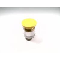 Allen-Bradley 800MRN56Y Yellow Mushroom Button