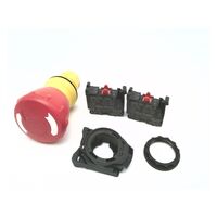 Allen-Bradley 800FPMT44PX02 Push-Pull Twist-to-Release Mushroom Operator