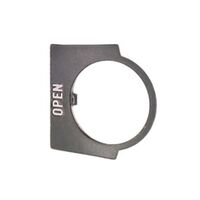 Allen-Bradley 800MRW13 Legend Plate for Push Button / Pilot Light