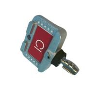 Allen-Bradley 440TAKEYE10CL Stainless Steel Weatherproof Key for 440T Trapped Key Systems