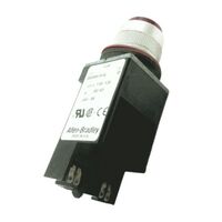 Allen-Bradley 800MRP16R Red Pilot Light Unit 22.5mm Transformer Incandescent 120V AC