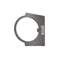 Allen-Bradley 800MRW13 Legend Plate for Push Button / Pilot Light