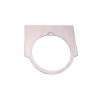 Allen-Bradley 800MRW13 Legend Plate for Push Button / Pilot Light