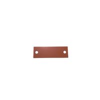 Allen-Bradley Legend Plate Blank Red Mountable