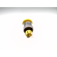 Allen-Bradley 800MRN56Y Yellow Mushroom Button