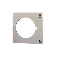 Allen-Bradley 800HW533 Legend Plate 30.5mm Off-On White
