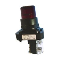 Allen-Bradley 800HQRBH2RX Momentary Pushbutton 30mm Red LED