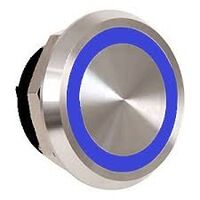 Allen-Bradley 800K22FMB24X10 Blue Momentary Piezo Pushbutton