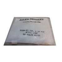 Allen-Bradley 800MN3 Incandescent Lamp for Push Button 12 VAC 0.5 Watts