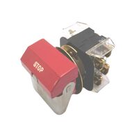 Allen-Bradley 800HWK61B Momentary Push Button Stop Red
