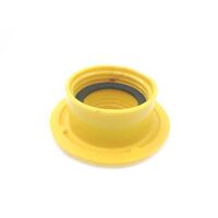 Allen-Bradley 800HN114E Yellow Mushroom Cap Push Button