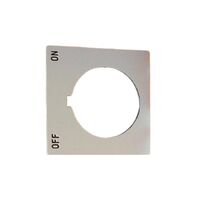 Allen-Bradley 800HW533 Legend Plate 30.5mm Off-On White