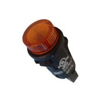 Allen-Bradley 800L12L24AS Amber LED Pilot Indicator Light 12mm 24V DC