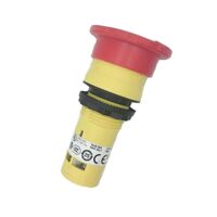 Allen-Bradley 800FDMT44X02 Red Mushroom Push Button