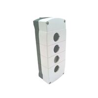 Allen-Bradley 800F4PM Plastic Enclosure with 4 Hole and Metric Conduit Knockouts