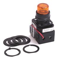 Allen-Bradley 800HCQRTH2A Amber LED Pilot Light 30mm