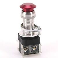 Allen-Bradley 800HFPX6D4 Red Mushroom Head Push Button