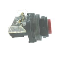 Allen-Bradley 800HBR6A Momentary Push Button Red Extended Head