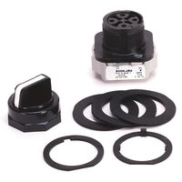 Allen-Bradley 800HJRN2KC1 30mm Maintained 3-Position Selector Switch